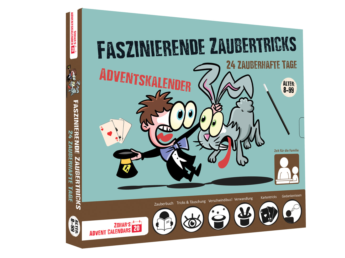 Amazing Magic 2022 English Version  Countdown Advent Calendar . 24 Easy to Learn Magic Tricks. Comes with a Step-by-Step Picture Guide + Video Guide. for Kids Aged 8+. The Perfect Magician Starter kit